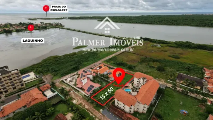 Lote de uma rua a outra - Destacado