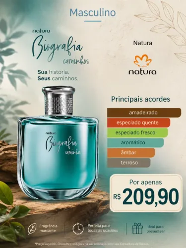 Perfume Biografia Masculino