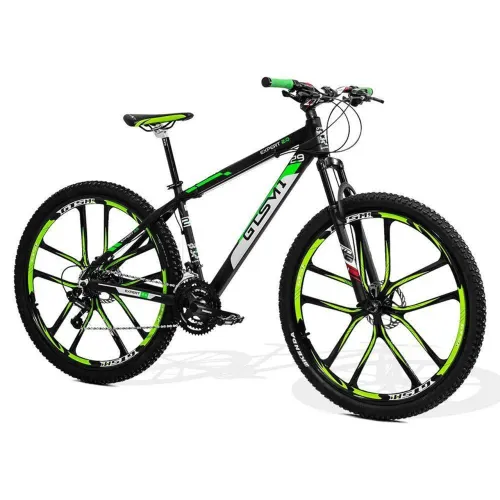 Bicicleta com câmbios, passadores e pedivela Shimano R$ 1.400.00