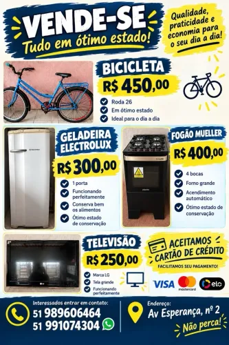 Diversos produtos 