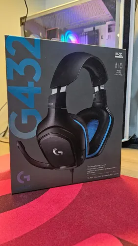 Headset Gamer Logitech G432 7.1 Dolby Surround Preto para PC e Consoles