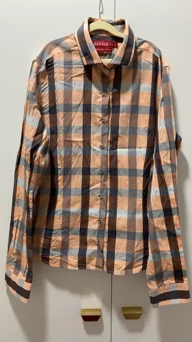 Camisa masculina xadrez Br?ansk | Tamanho G 