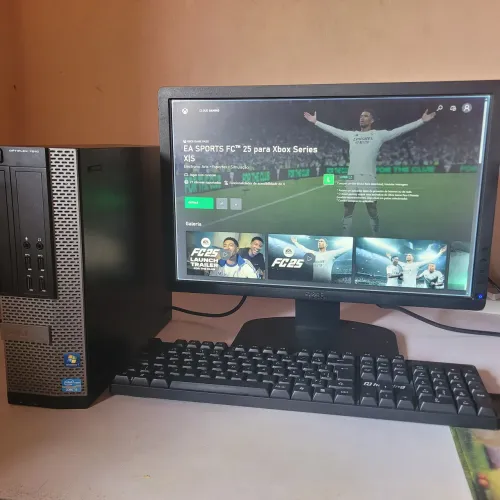 Mini PC Dell com Monitor 500GB 8GB RAM Compacto Leve e Pratico - Trabalho Estudos e Jogos