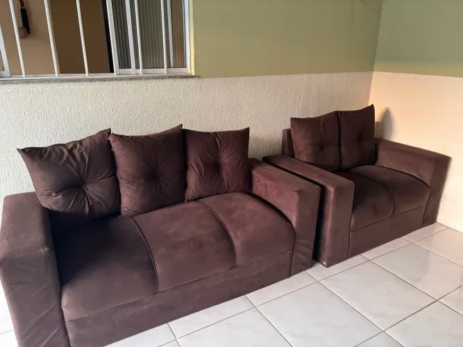Sofás de 2 e 3 lugares