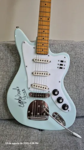 Guitarra supersonic Giannini anos 70 Troco