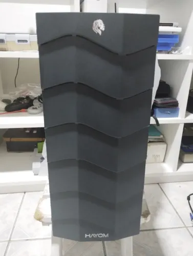 Gabinete novo com tampa de acrílico
