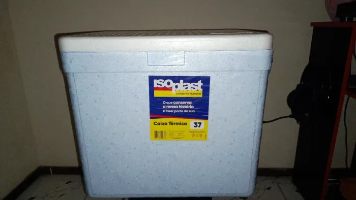 Caixa térmica Isopor 37L (Novo)