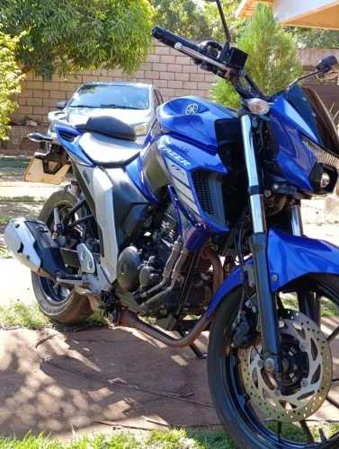 Yamaha Fazer 250 ABS 2023 Azul - Revisões na Concessionária | Excelente Estado