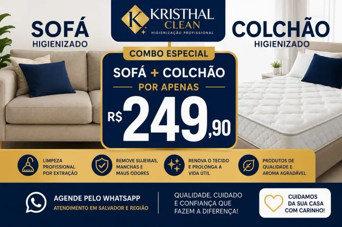 Limpeza de estofados
