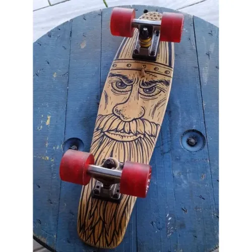 KIT SKATE CRUISER COM ARTE 57 x 22 cm