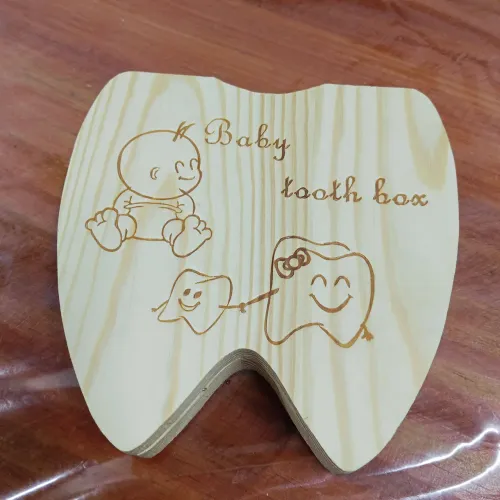 Caixa para guardar dente de leite