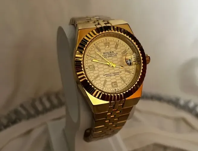 Relógio Feminino Dourado