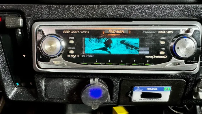 Pionner Golfinho P760 MP Premier Raríssimo já com Bluetooth 