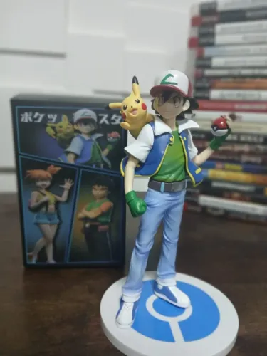 Figure Ash e Pikachu Pokemon