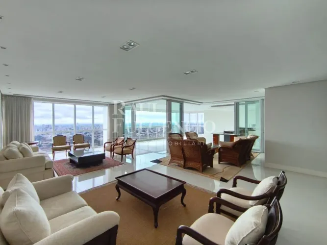 Apartamento 3 suítes, vista lago, alto padrão para alugar na Zona Sul de Londrina - Gleba