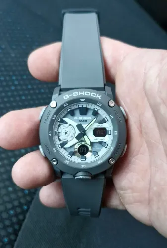 Relógio g shock ga2000 cinza