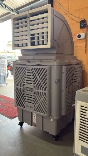 Climatizador Industrial Até 200m 120litros Clin120 Ventisol Cor Cinza