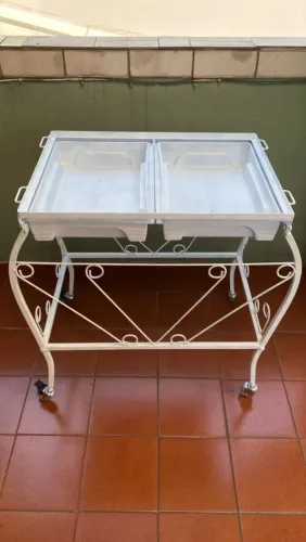 Suporte para gaiola.