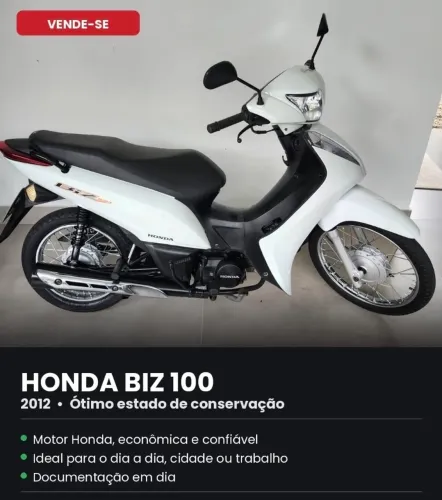 Honda Biz 100 - 2012