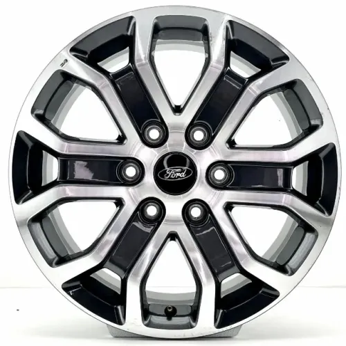 JOGO DE RODAS ORIGINAIS FORD RANGER 2025 ARO 18X7,5 GRAFITE DIAMANTADO SEMINOVAS