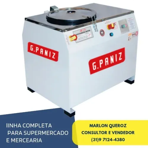 Amassadeira Rápida 15 Quilos G.Paniz Nova