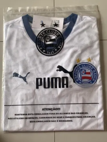 Camisa Bahia 1 Torcedor 2025 - Branco 