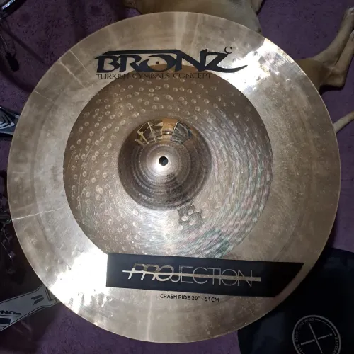 Crash Ride 20" Bronz Projection