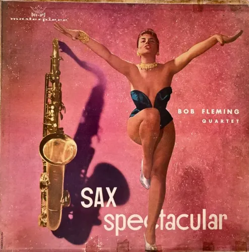 LP Bob Fleming Quartet (Moacyr Silva) - Sax Espetacular (1958) - Vinil 1a prensagem
