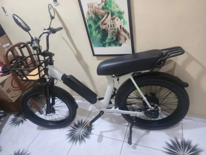 BELÍSSIMA BICICLETA ELÉTRICA!!!