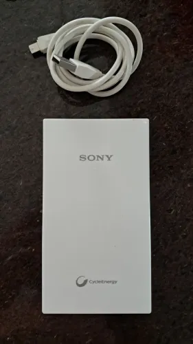 Power bank Sony carregador portátil