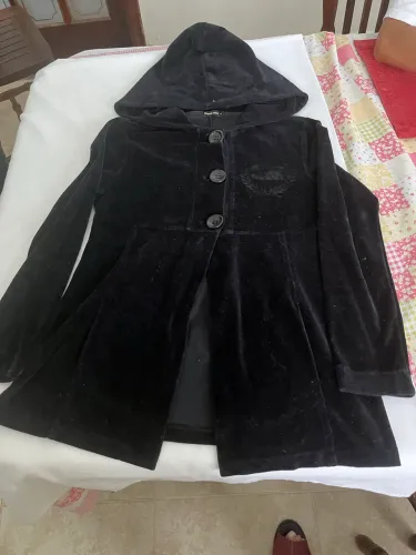 Casaco de veludo Ópera rock M infantil