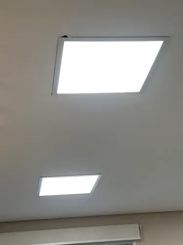 Luminária de embutir 62x62 - branco neutro 