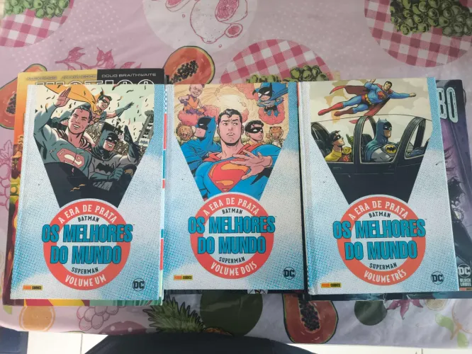 LOTE DE HISTÓRIAS EM QUADRINHOS (HQs) DC COMICS - 12 VOLUMES
