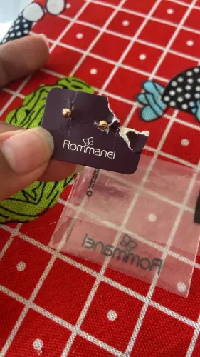 Brinco Rommanel novo