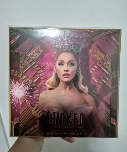 Vinil Wicked The Soundtrack (2LP) - Capa Glinda (Ariana Grande)