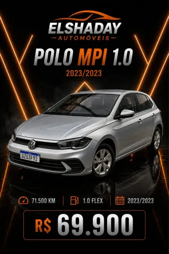 Volkswagen Polo 1.0 TSI Flex 12V 5P 2023