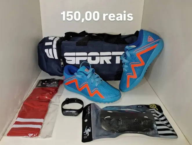 Chuteira infantil kit