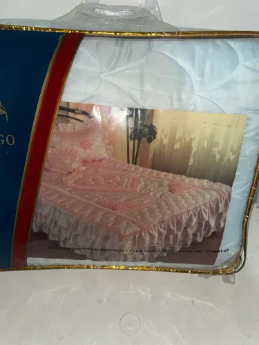 Jogo de cama casal retrô