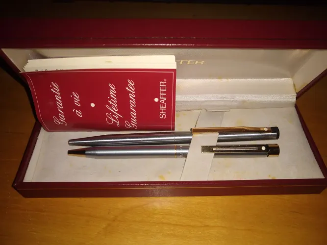 Kit Canetas Sheaffer. Com caixa. Novas
