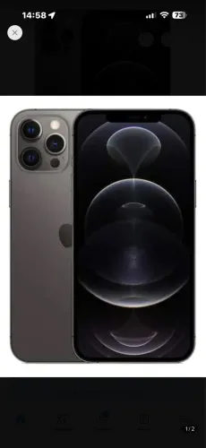 Apple Iphone 12 Pro Max (128 Gb) Grafite (Usado)