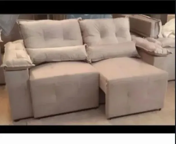 Sofá retrátil e reclinável 1,80m R$1.350 Promoção até o final do mês,contato *