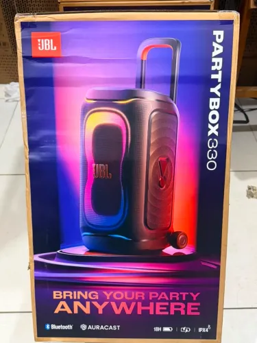 JBL PartyBox 330 - Lançamento - nota