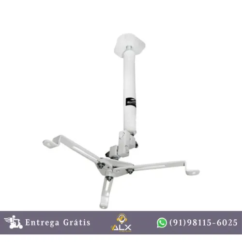 Suporte para Projetor Teto e Parede Universal Pr05 Branco Sumay *ENTREGA GRÁTIS*
