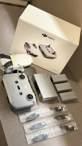 DJI Mini 2 Fly More Combo 4K - Completo, 3 Baterias e Excelente Estado