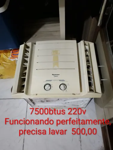 Ar condicionado 7500 btus 220v