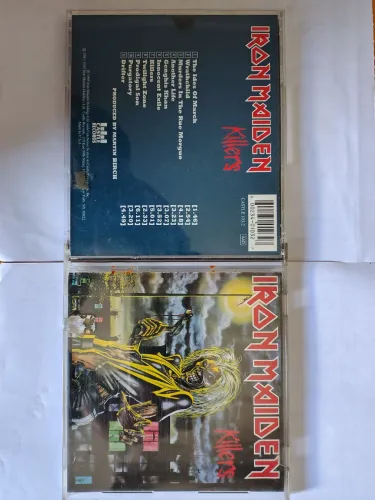 2 Cds Iron Maiden - Duplos - Castle.