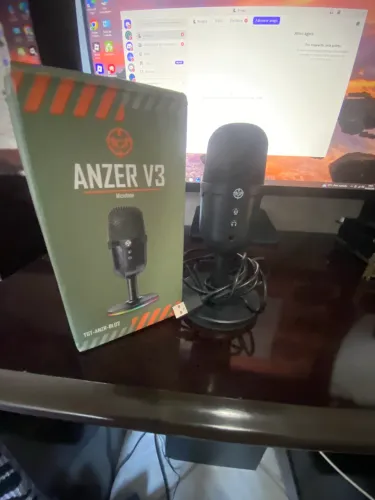 Microfone de mesa 
