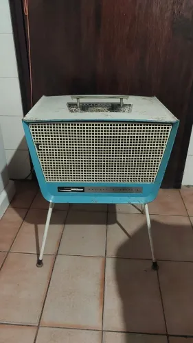Antigo climatizador ventilador evaporativo vintage