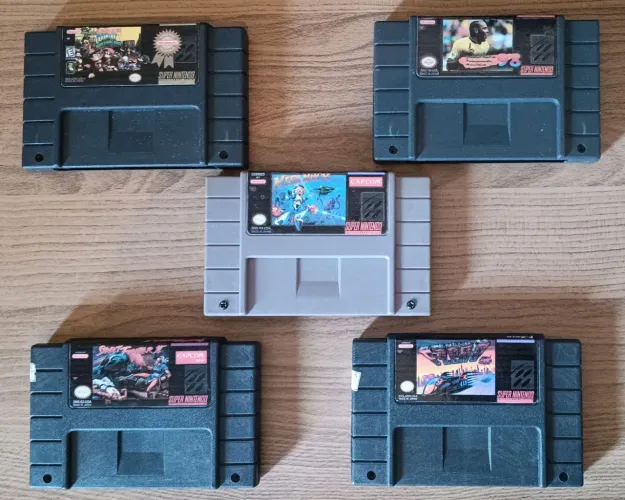 Lote de Jogos Super Nintendo (SNES) - Paralelos
