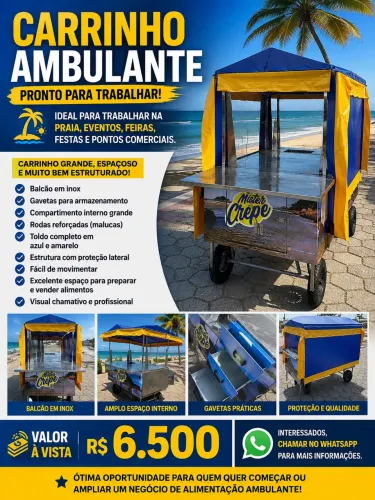 Carrinho ambulante